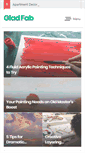 Mobile Screenshot of gladfab.com